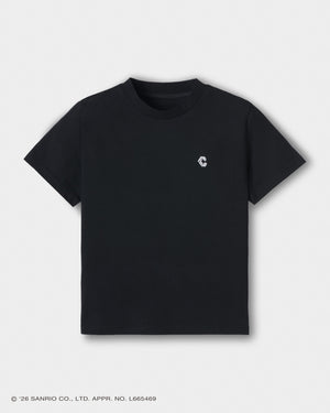 CRONOS×酷洛米基本款T恤【黑】