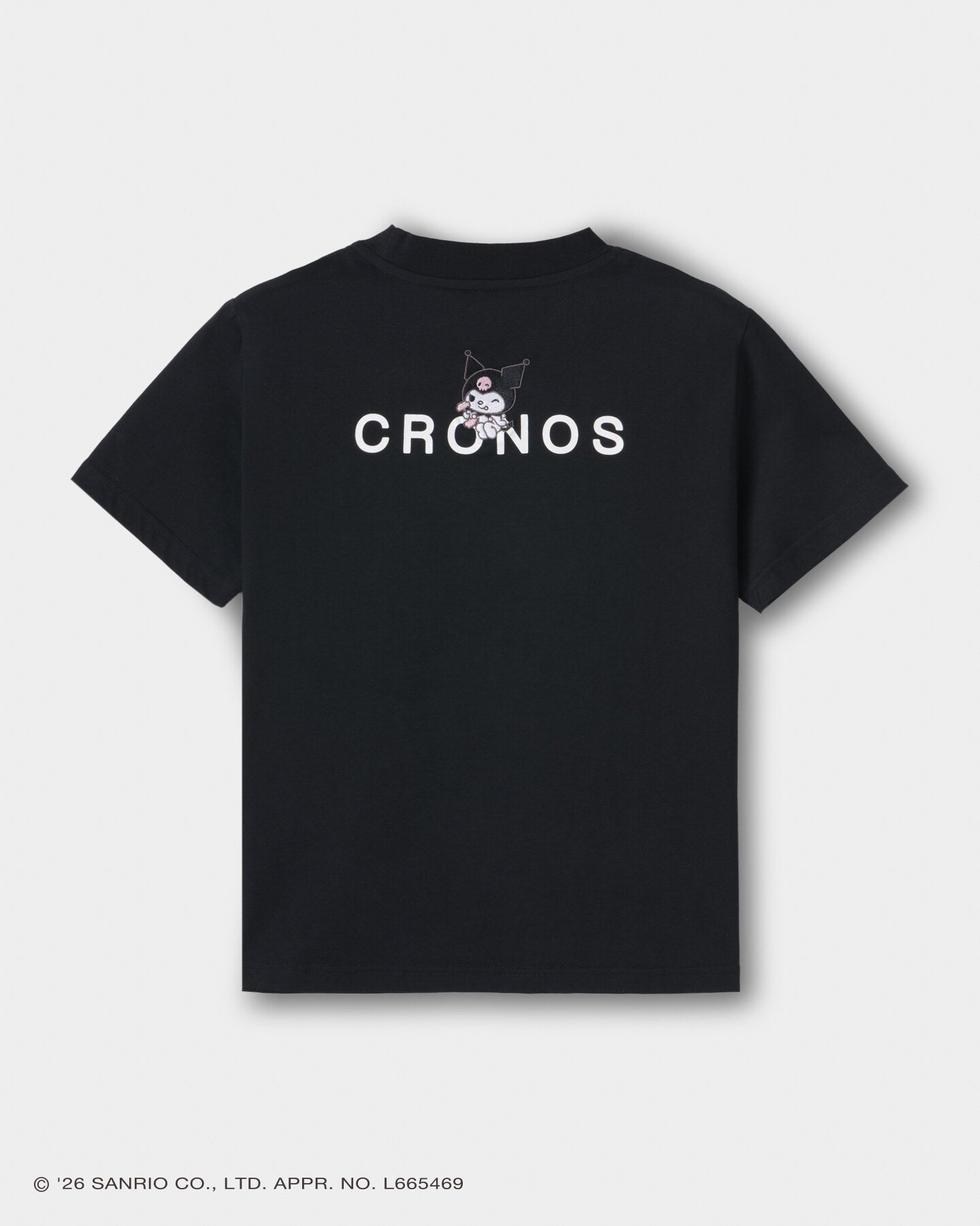 CRONOS 黒 Tシャツ CRONOS DARUMA GRAPHIC S/S TEE【BLACK】