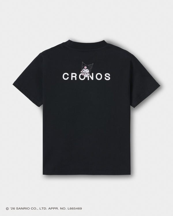 CRONOS×酷洛米基本款T恤【黑】