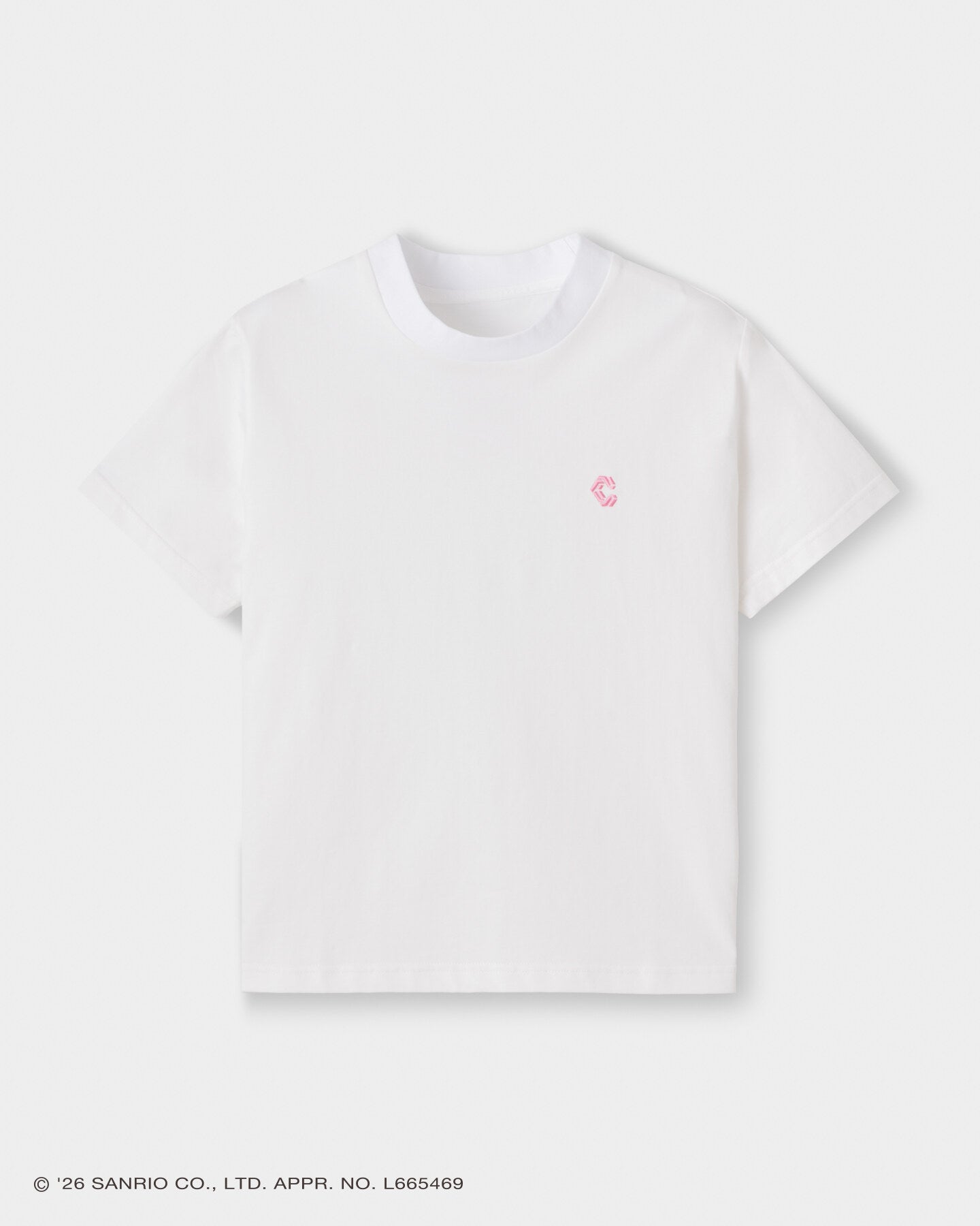 CRONOS×KUROMI BASIC TEE【WHITE】