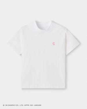 CRONOS×酷洛米基本款T恤【白色】