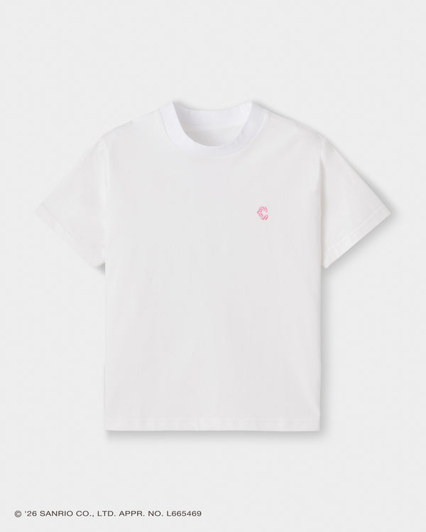 CRONOS×酷洛米基本款T恤【白色】