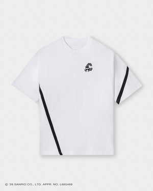 【unisex】CRONOS × BAD BADTZ-MARU TEE【WHITE】