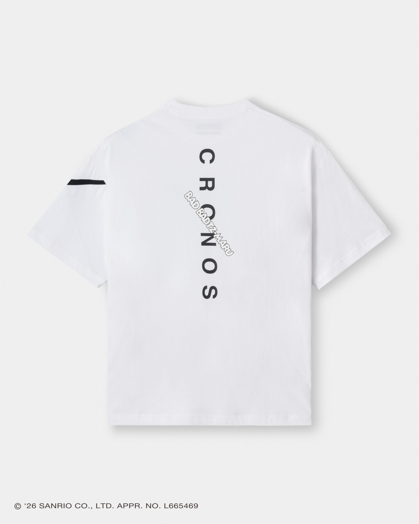 unisex】CRONOS × BAD BADTZ-MARU TEE【WHITE】