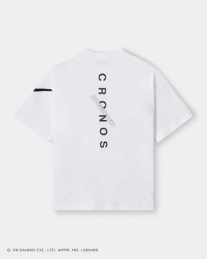 【unisex】CRONOS × BAD BADTZ-MARU TEE【WHITE】
