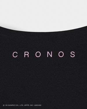 CRONOS × KUROMI BRA TOP【BLACK】
