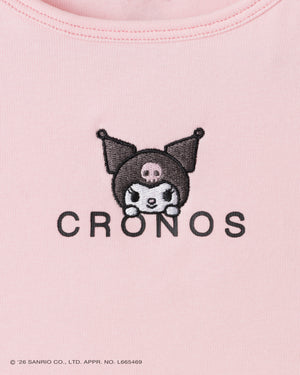 CRONOS×KUROMI 背心上衣 【粉紅色】