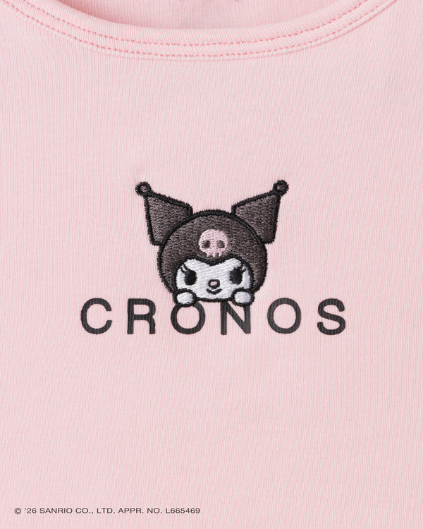 CRONOS×KUROMI 背心上衣 【粉紅色】