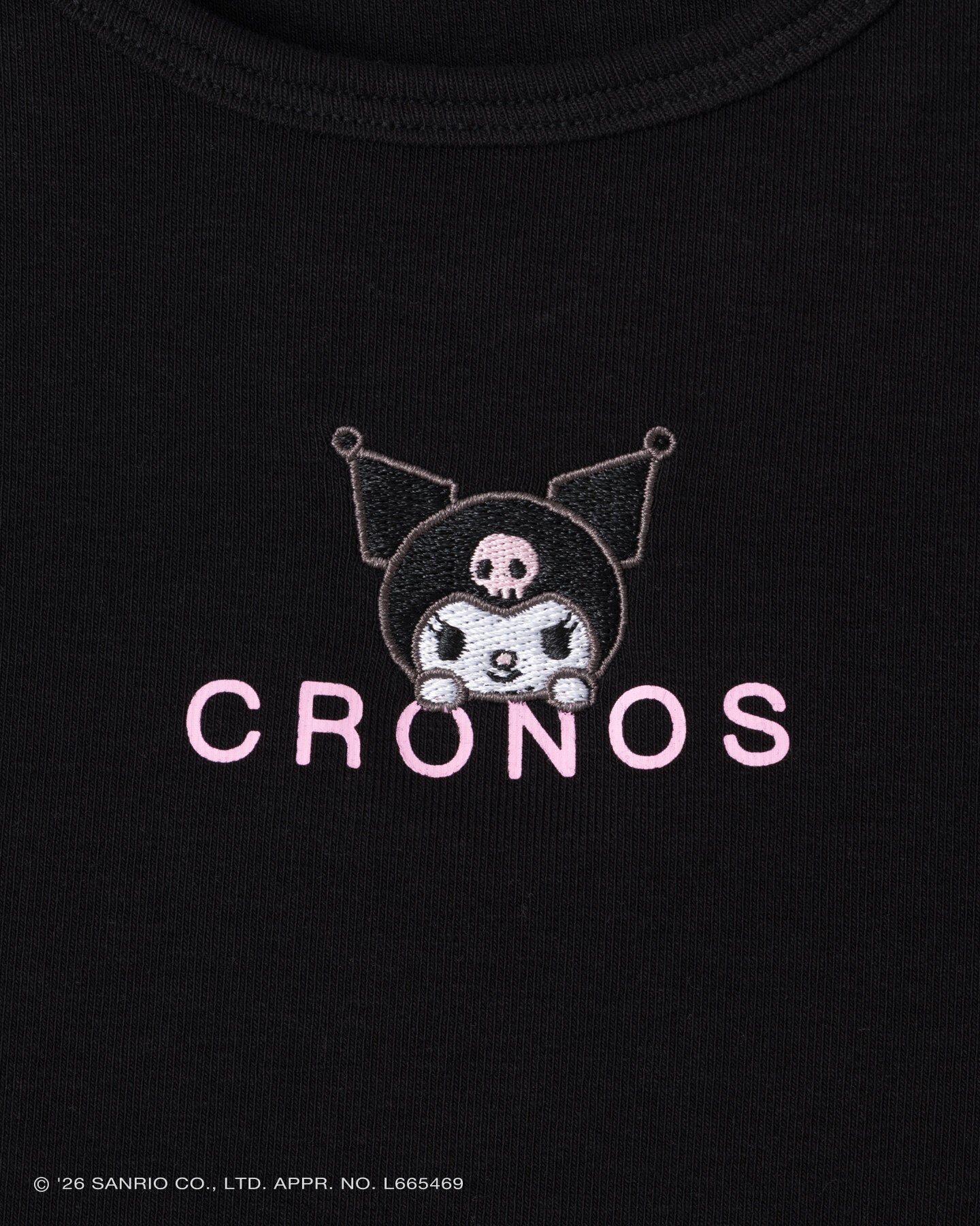CRONOS×KUROMI TANK TOP 【BLACK】