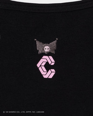 CRONOS×KUROMI TANK TOP 【BLACK】