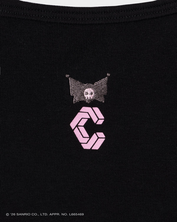 CRONOS×KUROMI TANK TOP 【BLACK】