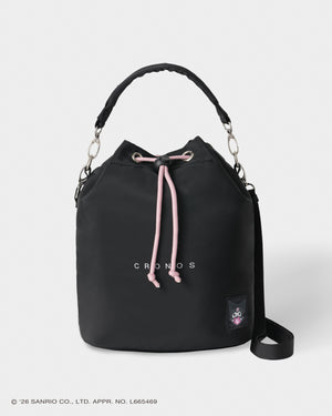 CRONOS ×KUROMI BALLOON BAG 【黑色】