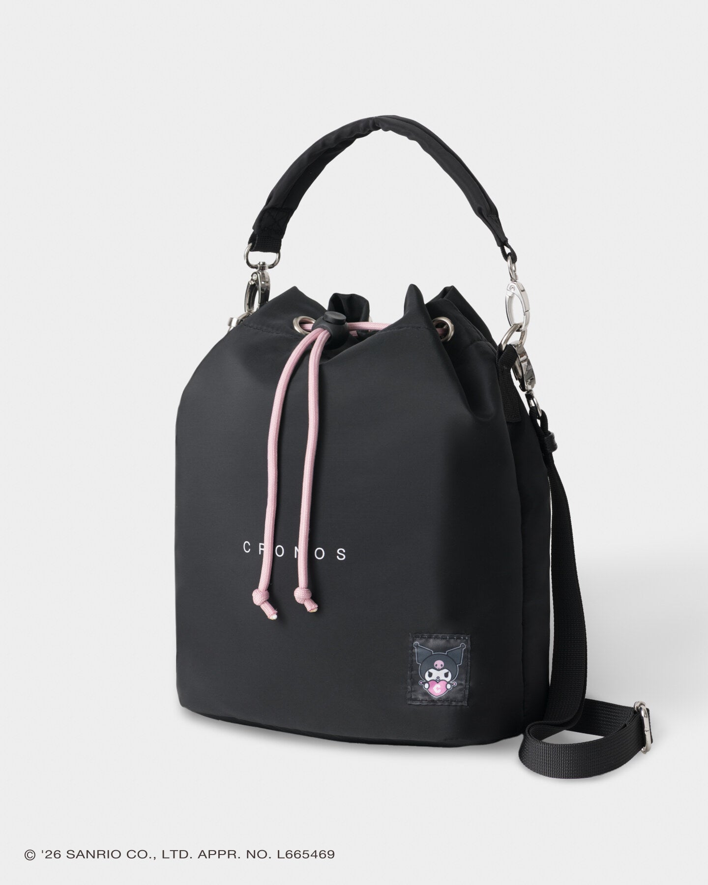 CRONOS ×KUROMI BALLOON BAG 【BLACK】