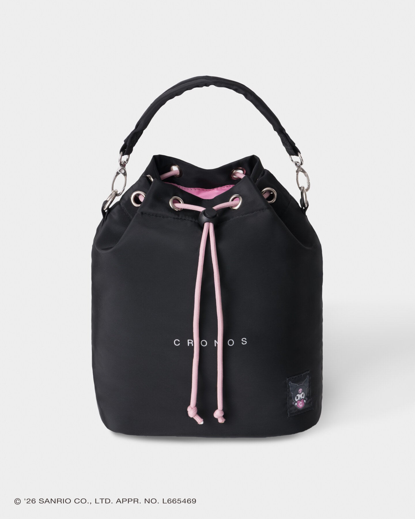 ♥koromo様♥ CRONOS ×KUROMI BALLOON BAG 【BLACK】