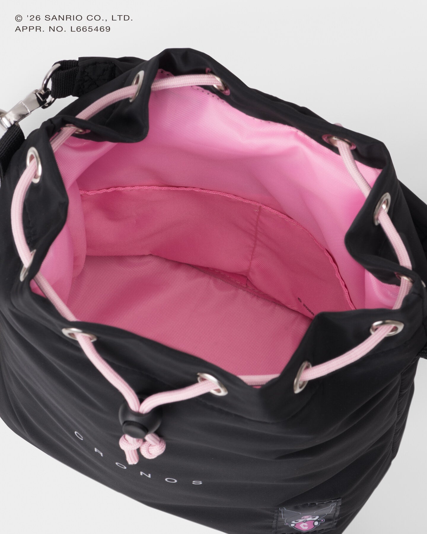 CRONOS ×KUROMI BALLOON BAG 【BLACK】