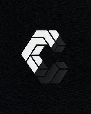 CRONOS GEOMETRIC LINE S/S TEE【BLACK】