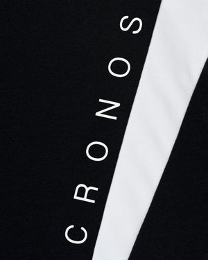 CRONOS GEOMETRIC LINE S/S TEE【BLACK】