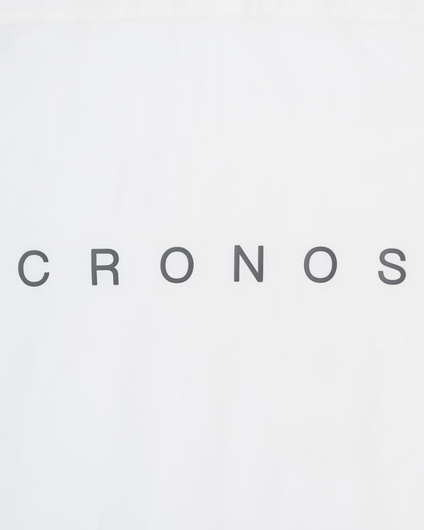 CRONOS ACTIVE 開領襯衫【白色×黑色】