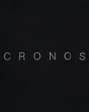 CRONOS ACTIVE OPEN COLLAR SHIRT [BLACK x WHITE]