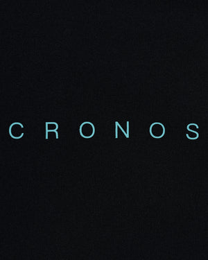 CRONOS COOLING RASH HOODIE【黑色×湖水藍】