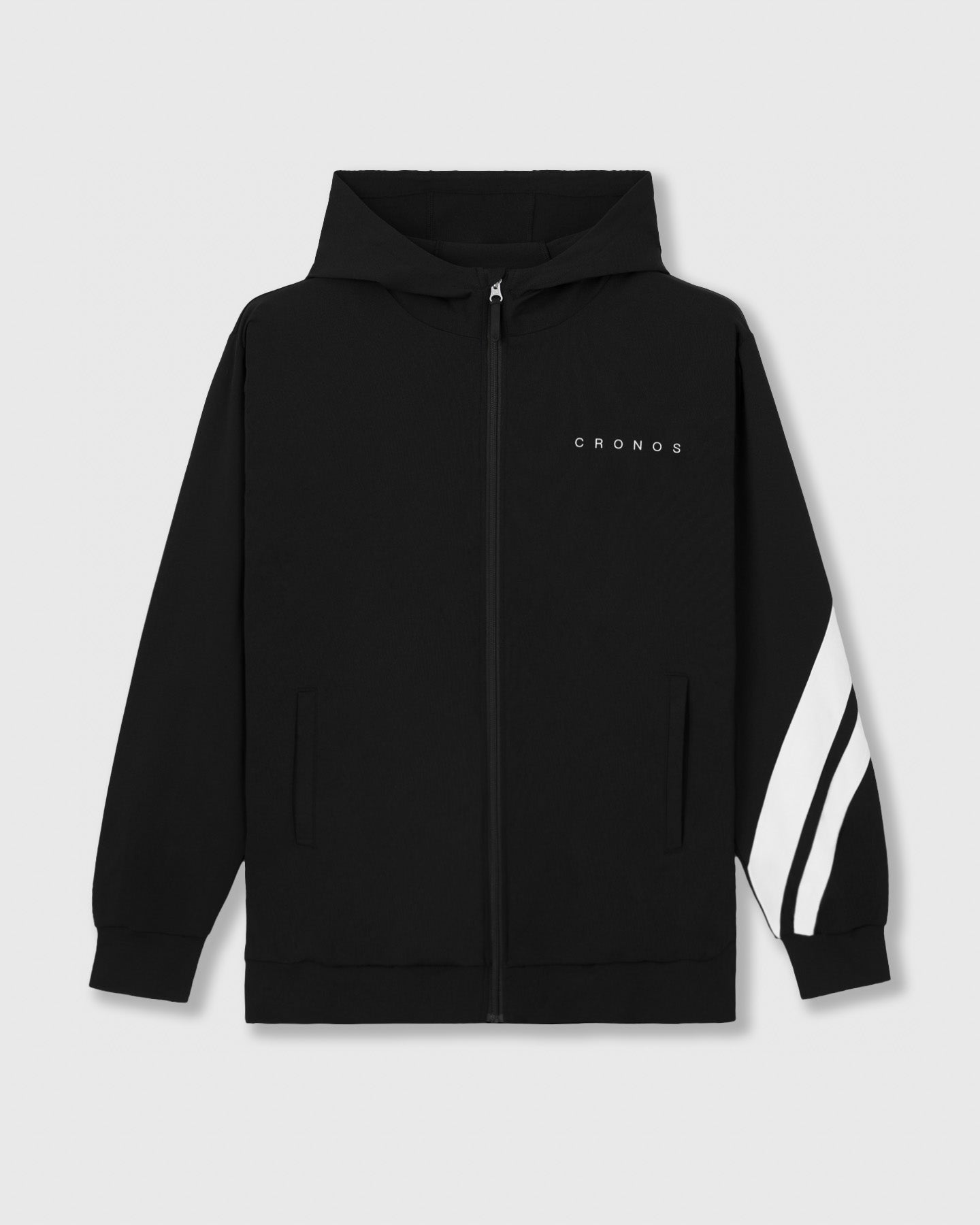 CRONOS COOLING RASH HOODIE【BLACK×WHITE】