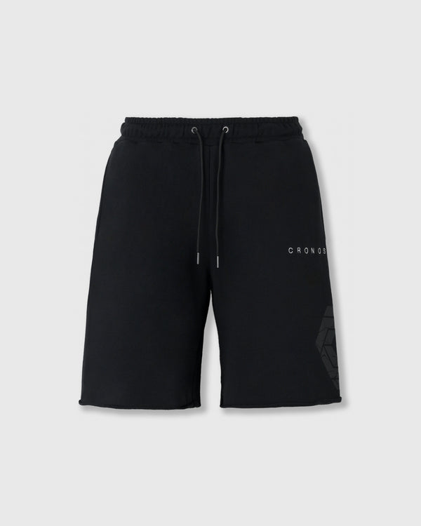 CRONOS ALLDAY CUT OFF SHORTS【BLACK】