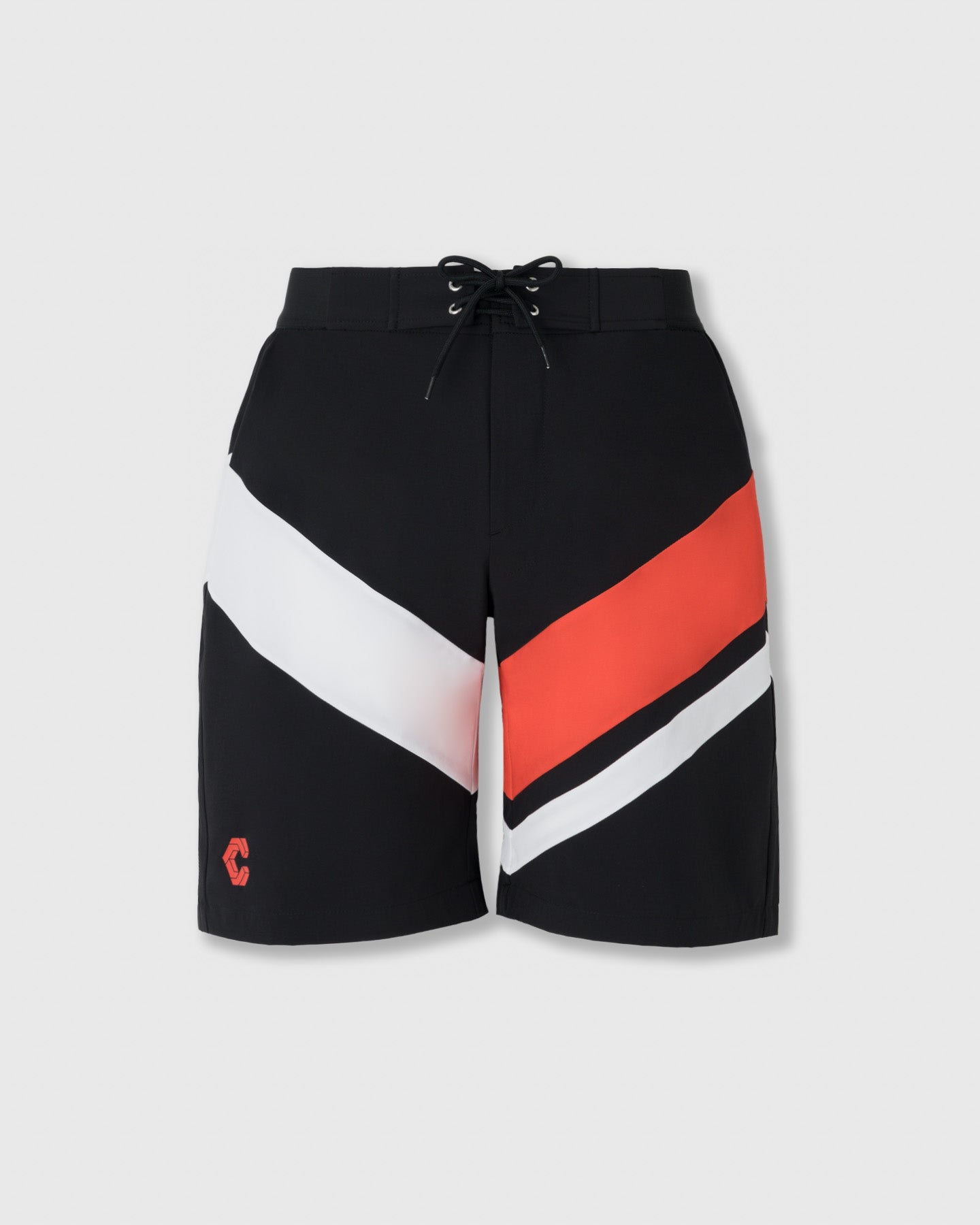 CRONOS COLOR BLOCK COMPETITION SHORTS【BLACK×RED】