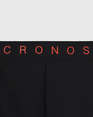 CRONOS COLOR BLOCK COMPETITION SHORTS [BLACK x RED]