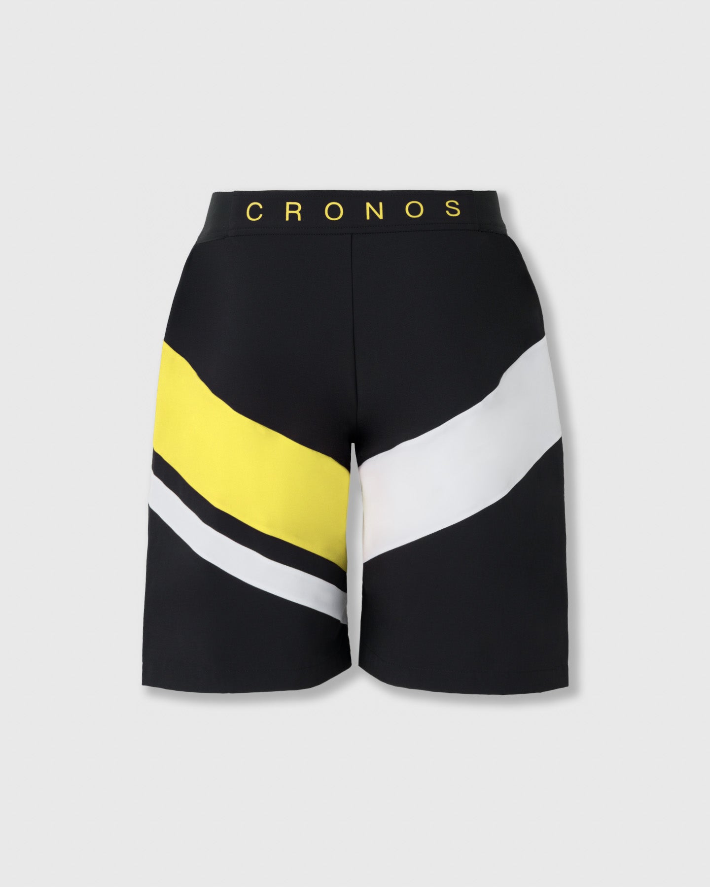 CRONOS クロノス　サーフパンツ　イエロー　ブラック CRONOS COLOR BLOCK COMPETITION SHORTS【BLACK×YELLOW】