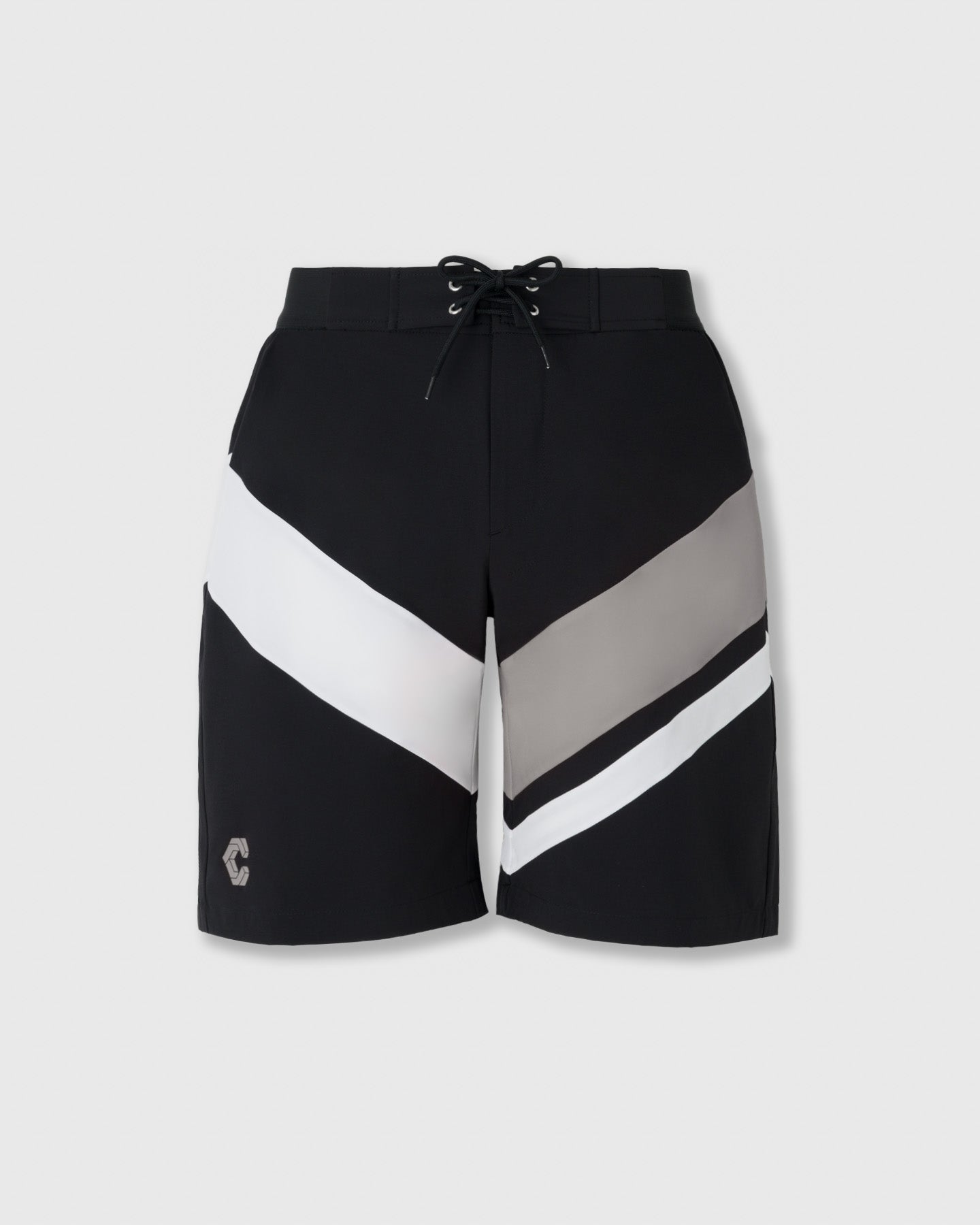 CRONOS COLOR BLOCK COMPETITION SHORTS【BLACK×GREIGE】