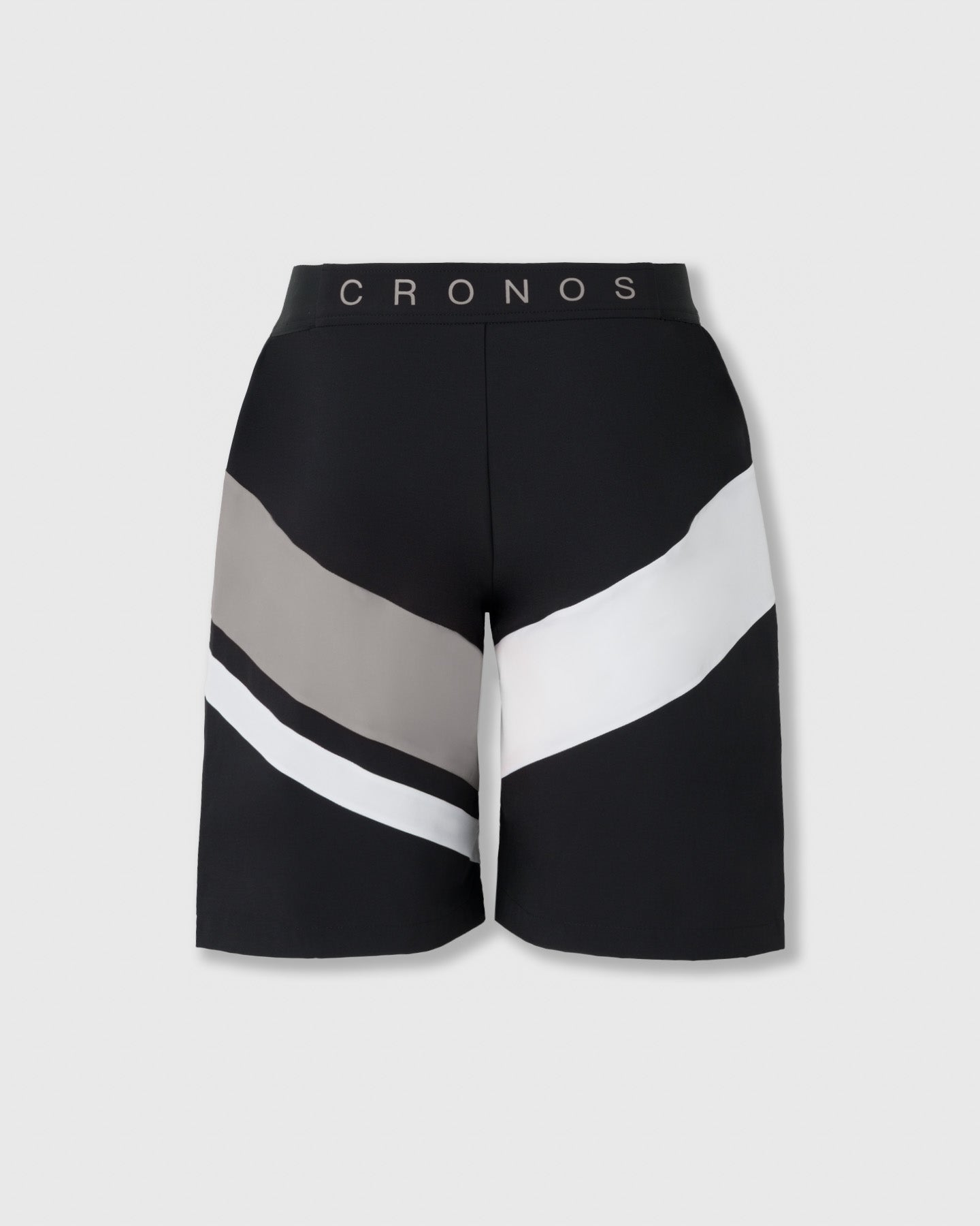 CRONOS COLOR BLOCK COMPETITION SHORTS【BLACK×GREIGE】