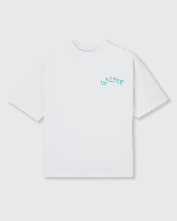 CRONOS DARUMA GRAPHIC S/S TEE【WHITE】