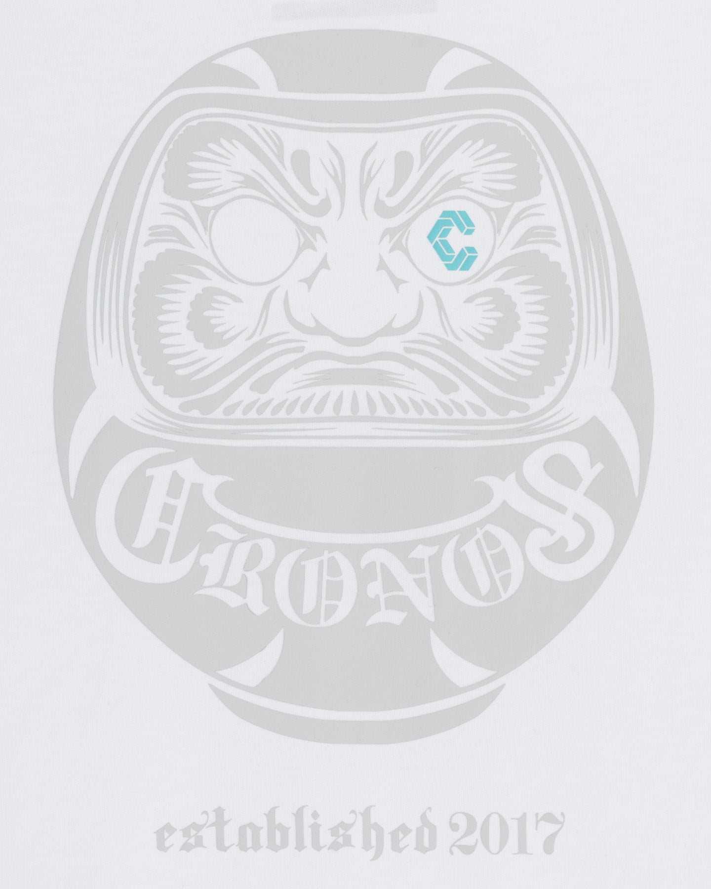 CRONOS DARUMA GRAPHIC 短袖上衣【白色】