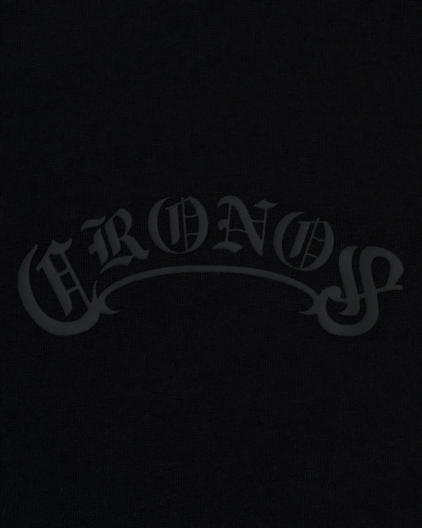 CRONOS 達摩圖案短袖上衣【黑×紅】