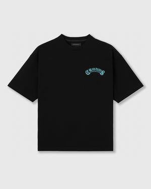 CRONOS DARUMA GRAPHIC S/S TEE【BLACK】