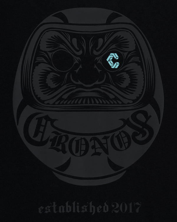CRONOS DARUMA GRAPHIC S/S TEE【BLACK】