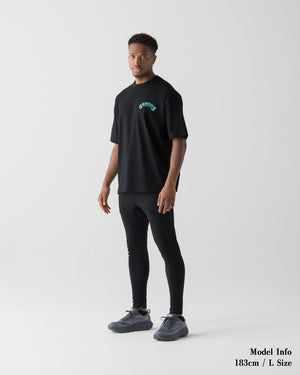CRONOS DARUMA GRAPHIC S/S TEE【BLACK】