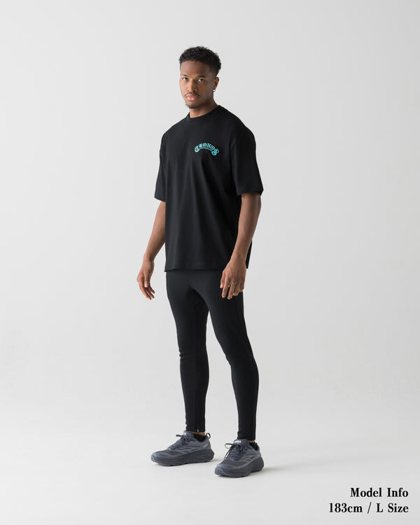 CRONOS DARUMA GRAPHIC S/S TEE【BLACK】