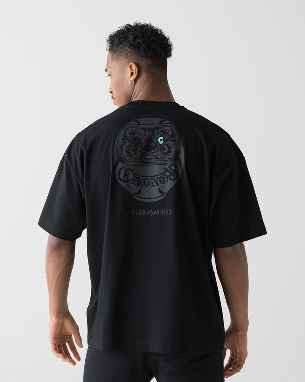 CRONOS DARUMA GRAPHIC S/S TEE【BLACK】