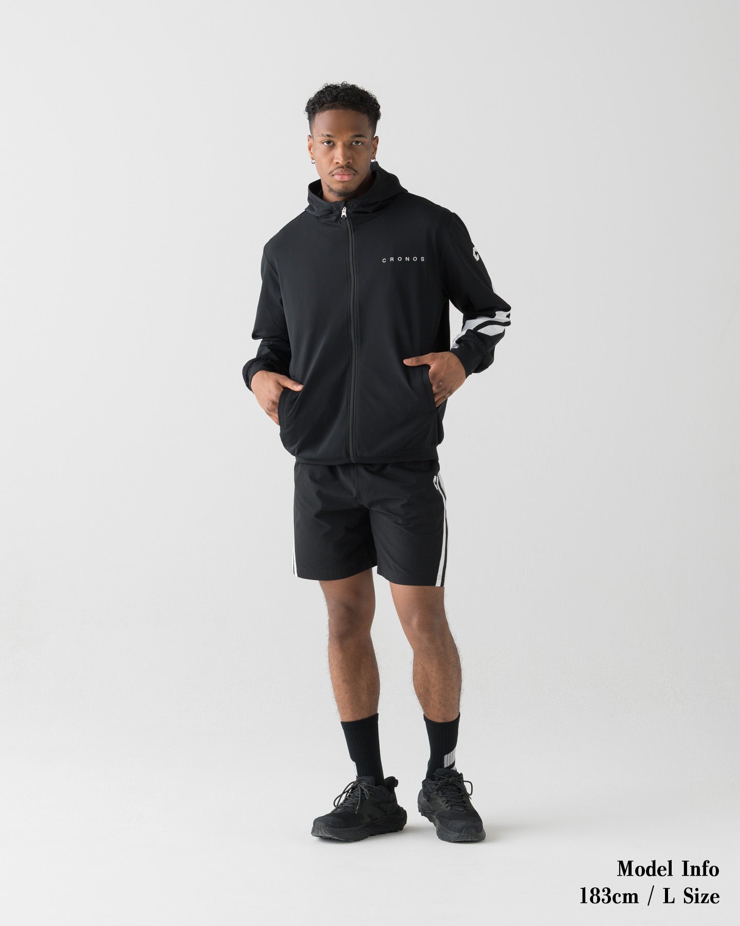 CRONOS COOLING RASH SHORTS【BLACK】