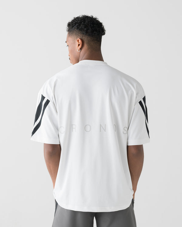 CRONOS COOLING RASH S/S TEE【WHITE】