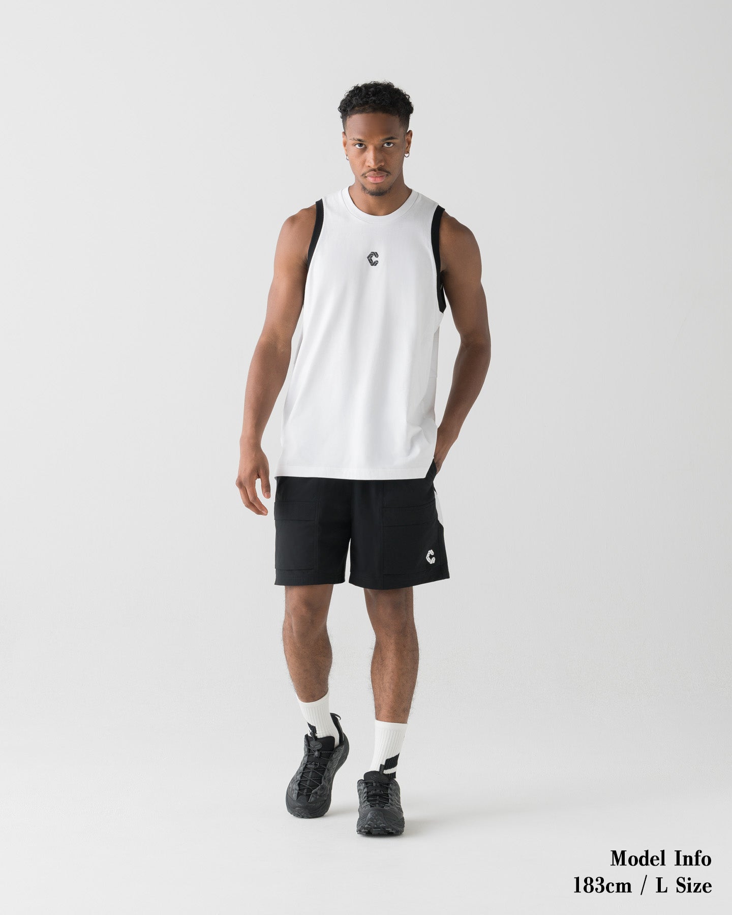 CRONOS DAILY ACTIVE SLEEVELESS【WHITE】