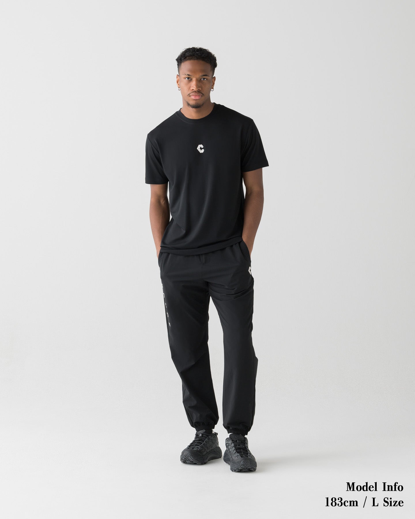 CRONOS SMOOTH TOUCH S/S TEE【BLACK×WHITE】