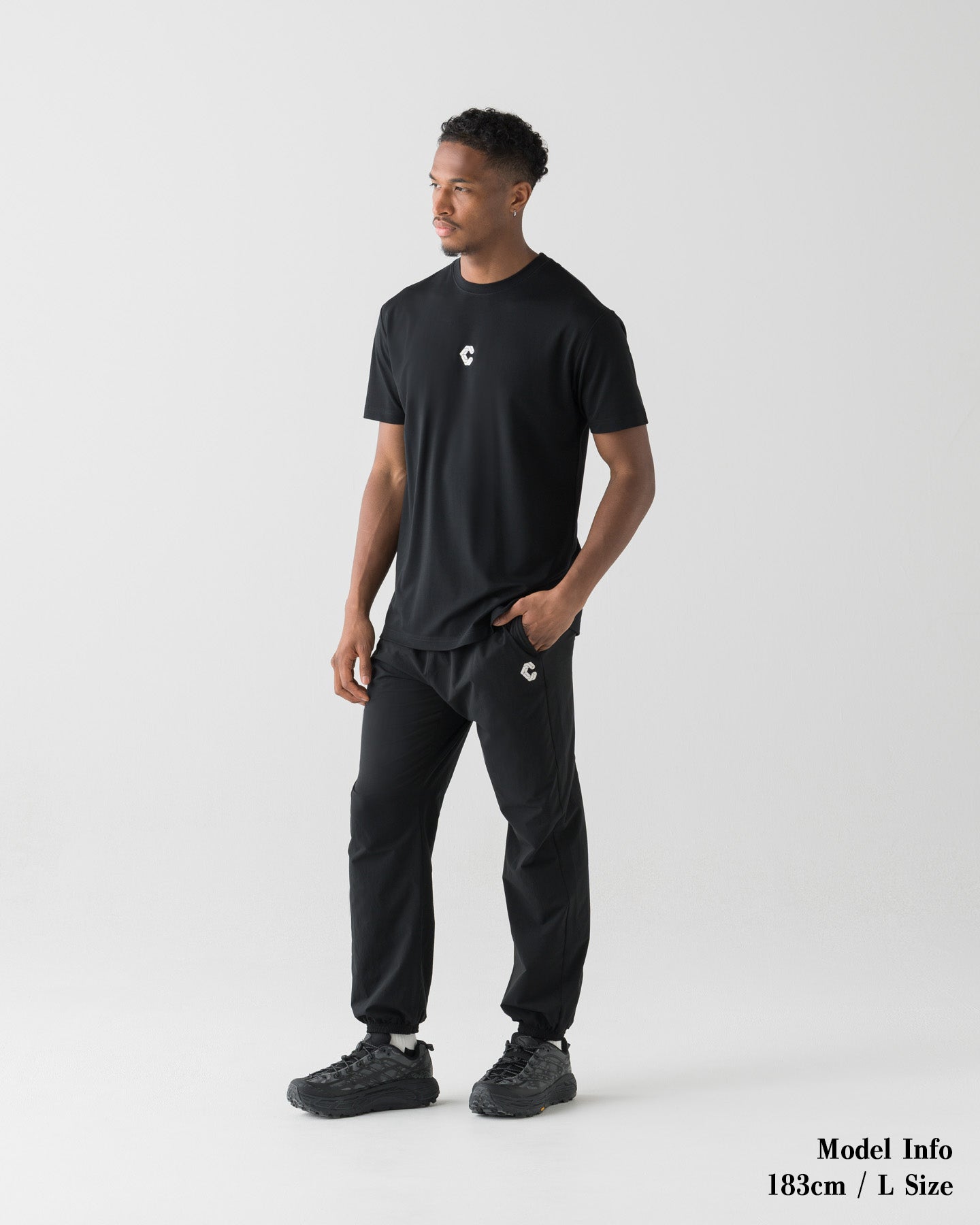 CRONOS DRY PERFORMANCE TAPERED PANTS【BLACK】