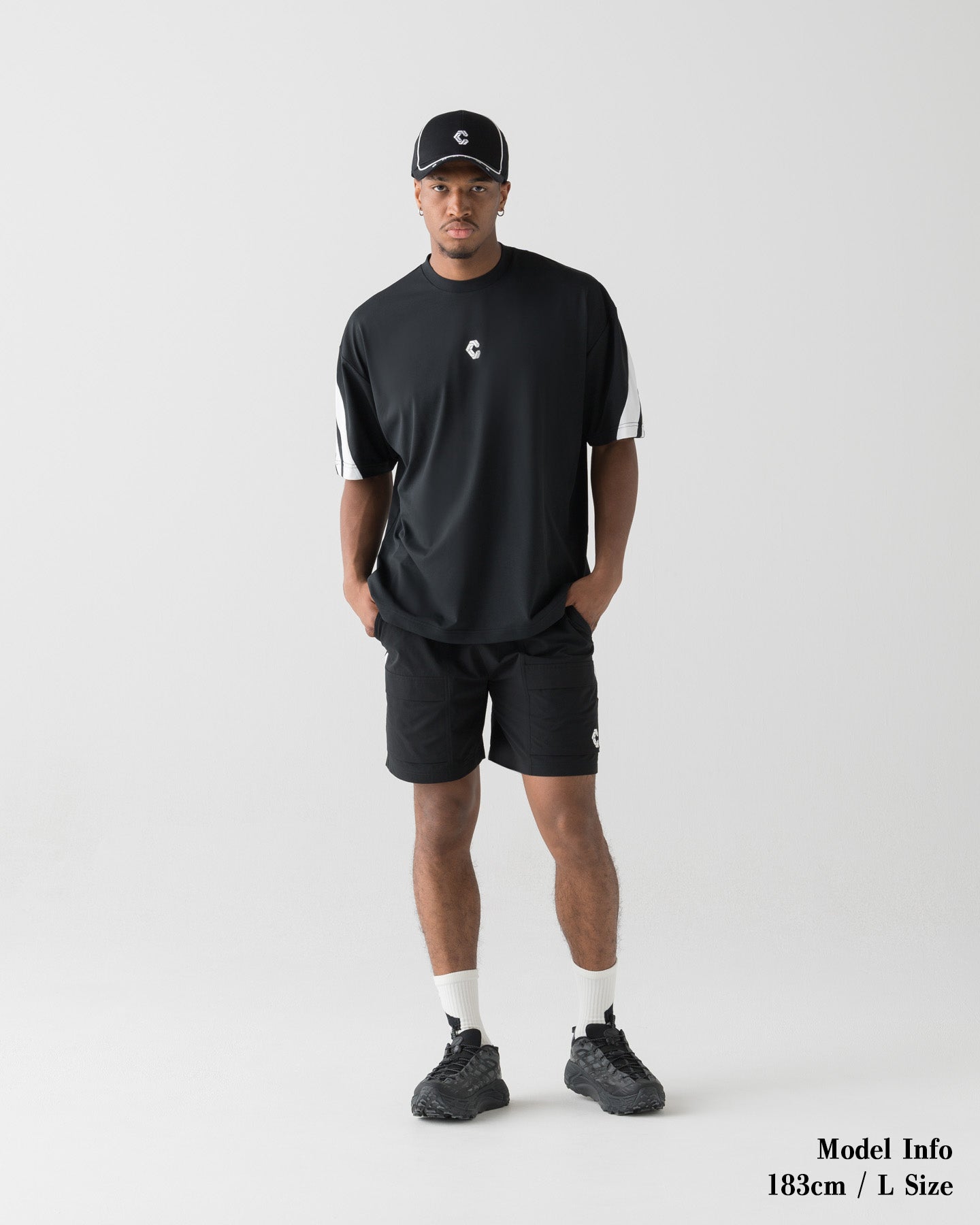 CRONOS COOLING RASH S/S TEE【BLACK】