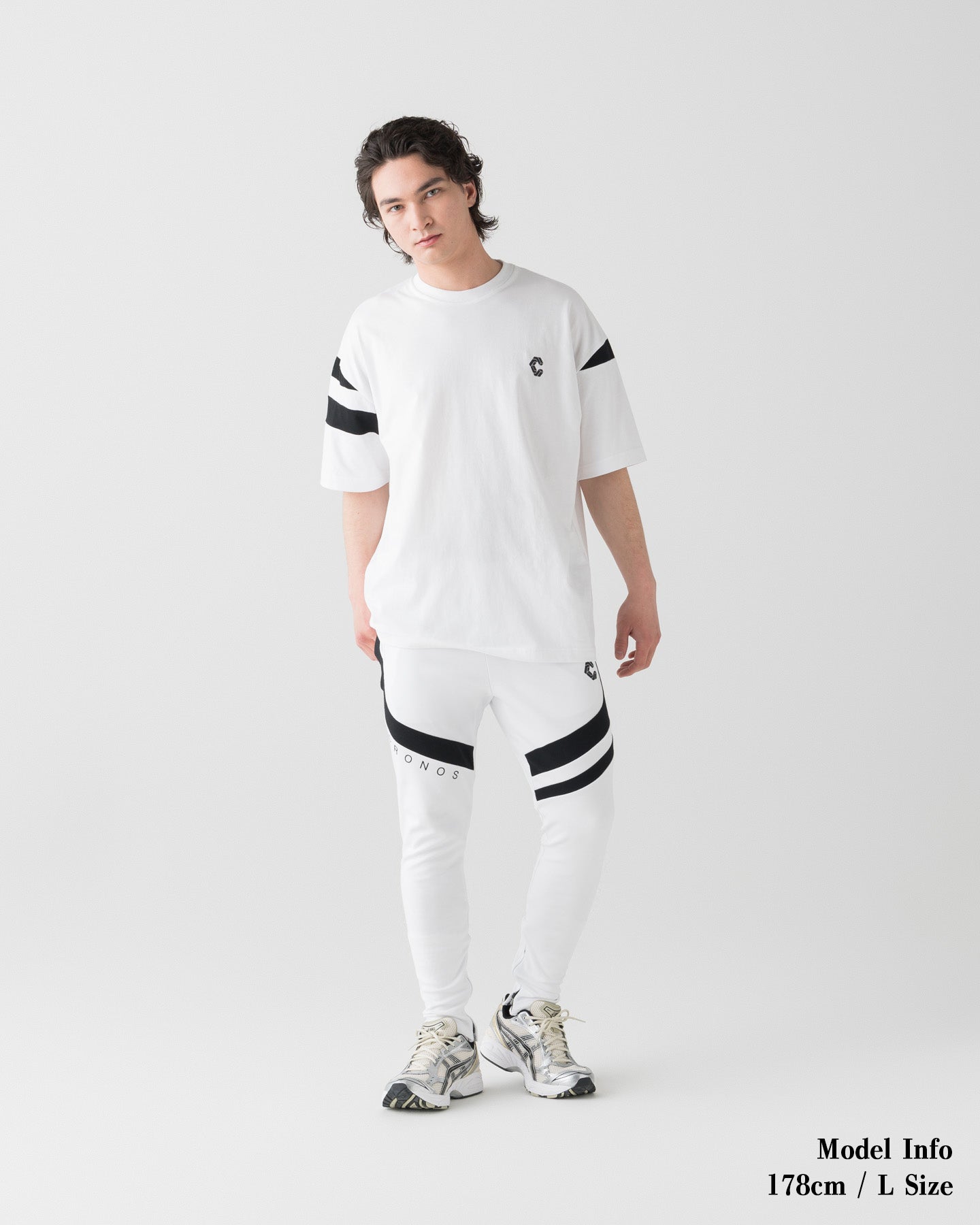 CRONOS DAILY ACTIVE S/S TEE【WHITE】