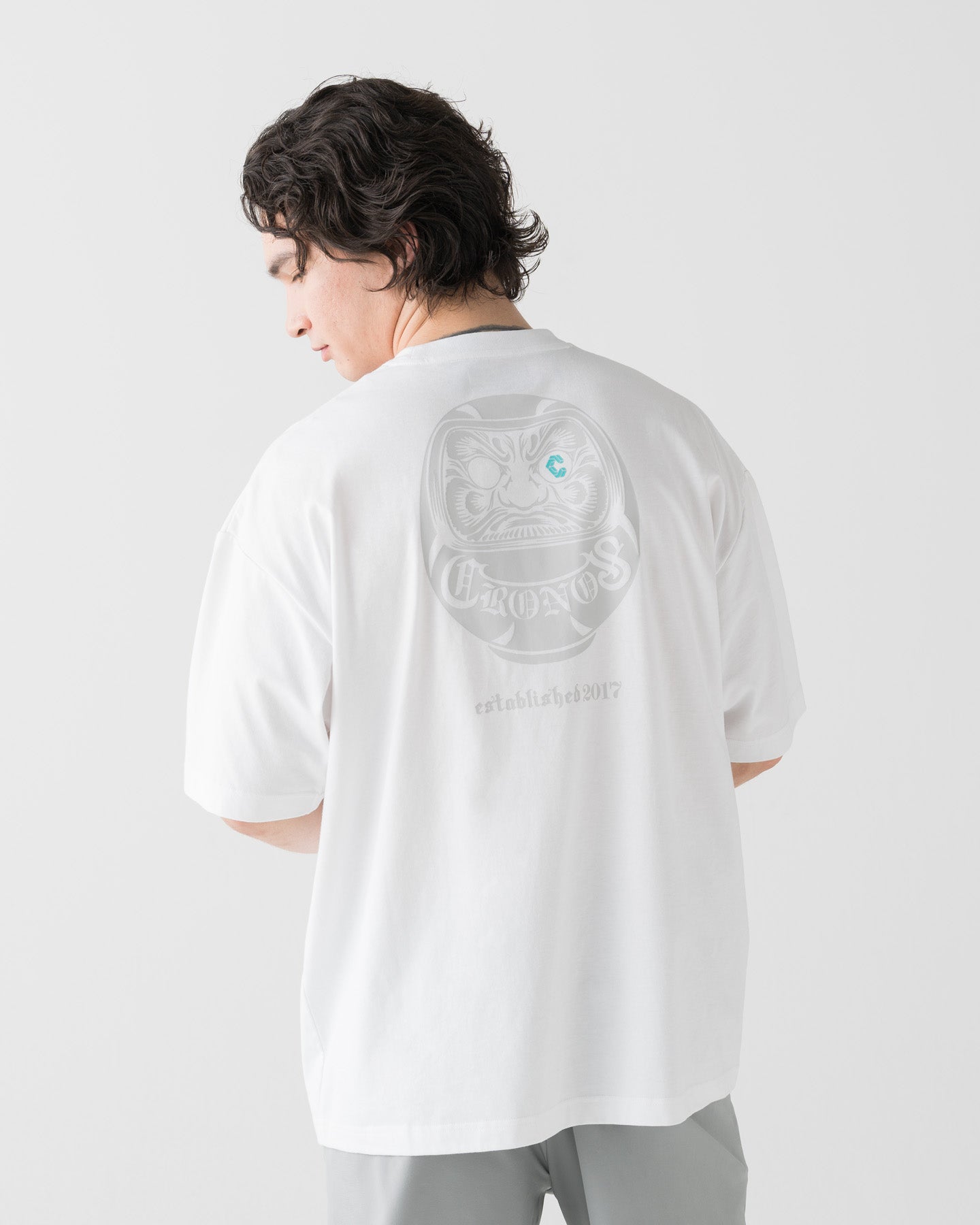 CRONOS DARUMA GRAPHIC S/S TEE【WHITE】