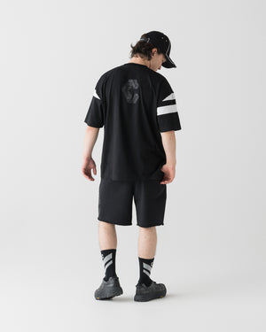 CRONOS ALLDAY CUT OFF SHORTS【BLACK】