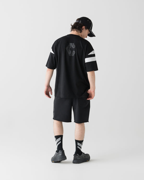 CRONOS ALLDAY CUT OFF SHORTS【BLACK】