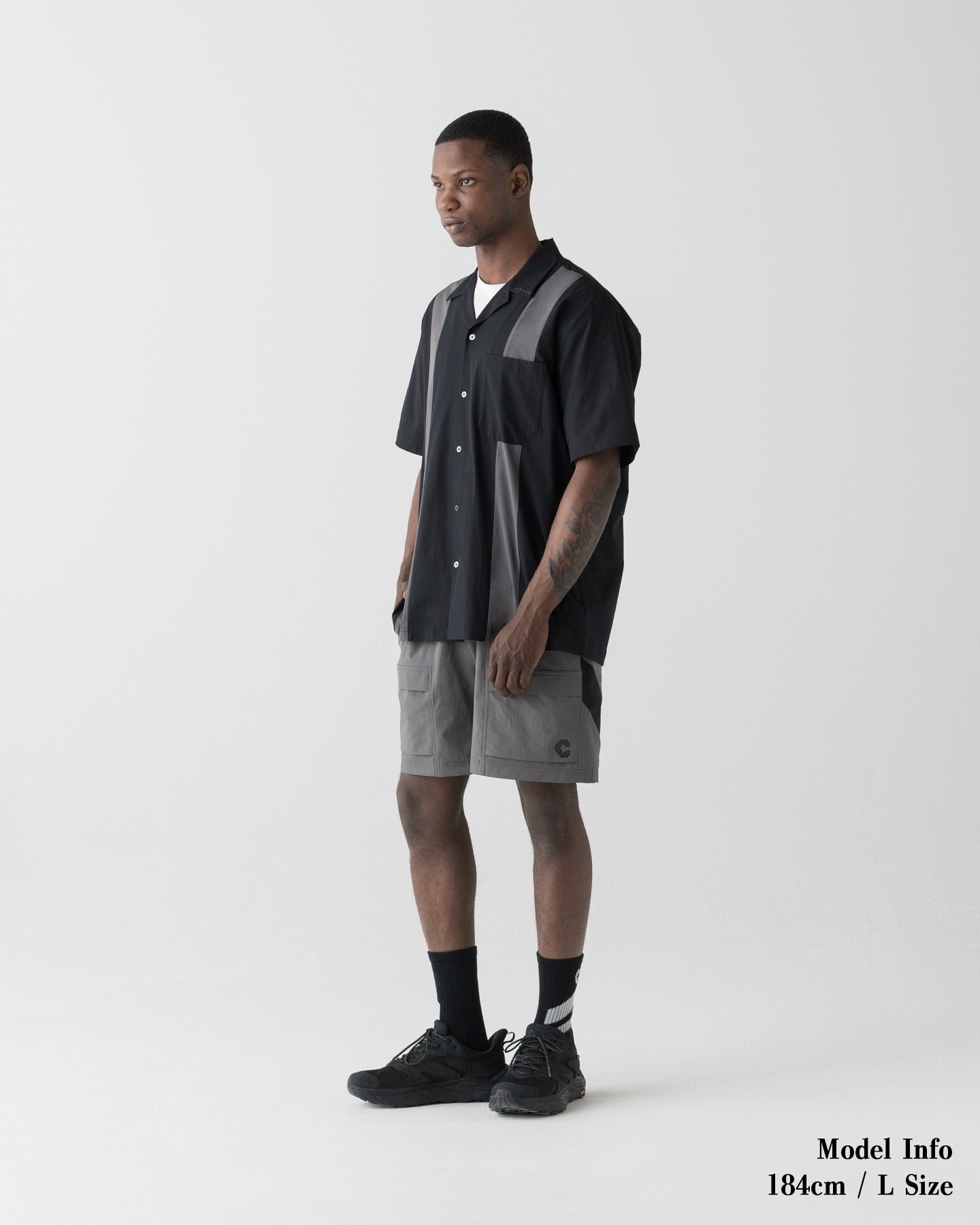 CRONOS DAILY ACTIVE SHORTS【D.GRAY】